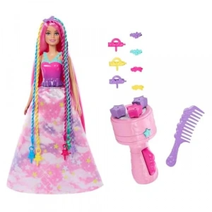 Örgü Saçlı Bebek ve Aksesuarlar - Barbie Dreamtopia