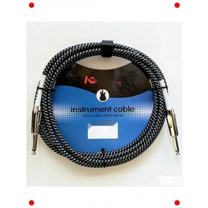 Örgülü Enstrüman Kablosu 3 Metre Danıklı Müzik