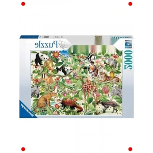 Orman Manzaralı 2000 Parça Yetişkin Yapbozu