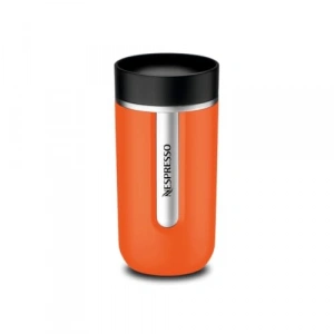 Orta Boy 400 ml Turuncu Yalıtımlı Termos Bardak, Sızdırmaz