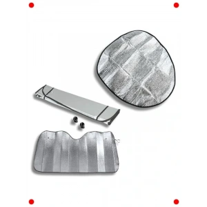 Oto Güneşlik Seti: Direksiyon ve Ön Cam Koruması