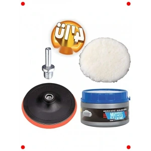 Oto Pasta Cila ve Polisaj Uygulama Seti 4 Parça