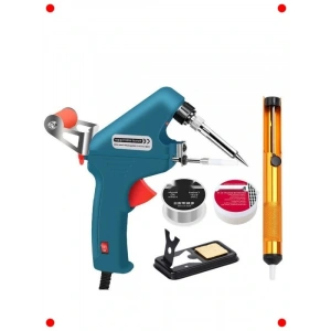 Otomatik Beslemeli Lehim Tabancası Seti, 60W