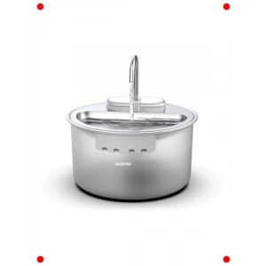 Otomatik Kedi Su Sebili Çelik Tabla 3.5L BPA İçermez