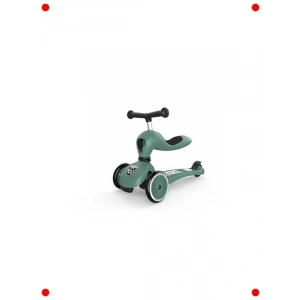 Oturaklı 3 Tekerlekli Yeşil Çocuk Scooterı