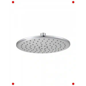 Oval Krom Banyo  Duş Başlığı Ø23 cm