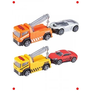 Oyuncak Çekici ve Araç Seti - Eğlenceli Otopark
