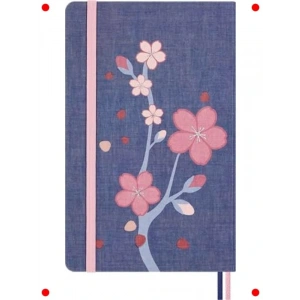 Özel Seri Sakura Çizgisiz Defter (Büyük Boy)