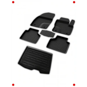 Özel Uyumlu 4D Paspas ve 3D Bagaj Havuzu Seti