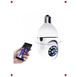 Pank 360° Gece Görüşlü WiFi Ampul Kamera