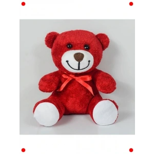 Papyonlu Yumuşak Peluş ıcık (Kırmızı) 20-25 cm