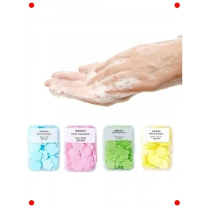 Parfümlü Cep Boyu Kağıt Sabun Seti (4 Kutu)