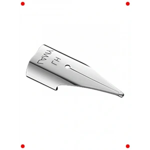 Parlak Çelik Sol El Dolma Kalem Ucu