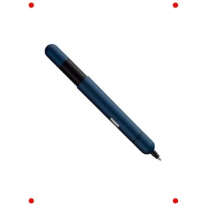 Parlak Mavi Kompakt Tükenmez Kalem