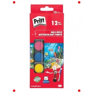 Parlak Renkler Suluboya Boya Seti