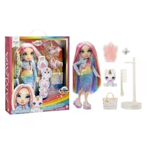 Parlak Slime ve Evcil Hayvan Serisi Bebeği - Rainbow High