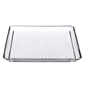 Paşabahçe Madlen Servis Tabağı 68683 Madlen Crystal Glass 24x24