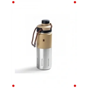 Paslanmaz Çelik Çift Katmanlı Haki Termos Şişe 500 ml