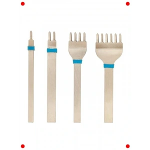 Paslanmaz Çelik Deri Elmas Dikiş Keski Seti (5mm)