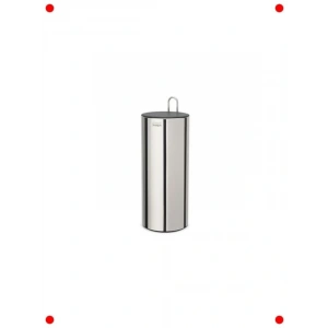 Paslanmaz Çelik Kapaklı Tuvalet Kağıdı Tutacağı