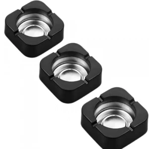 Paslanmaz Çelik Küllük Seti - Isıya Dayanıklı Silikon Dış Yüzey