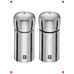 Paslanmaz Çelik Tuz-Karabiber Değirmen Seti