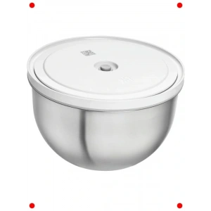 Paslanmaz Çelik Vakum Saklama Kabı, L Boy