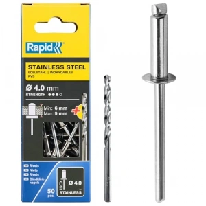 Paslanmaz Matkap Ucu, 4x12 mm Ölçü