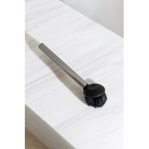 Paslanmaz Metal Saplı Bulaşık Fırçası, 19 cm