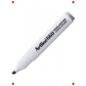 Pastel Gri Fosforlu Kalem, Kesik Uç