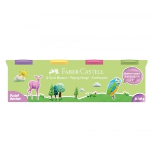 Pastel Oyun Hamuru Seti: 4x100 Gr Renkli Seçenekler