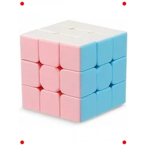 Pastel Renkler 3x3x3 Zeka Küpü