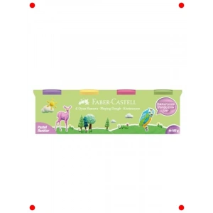 Pastel Renkler Oyun Hamuru Seti (4x100g)