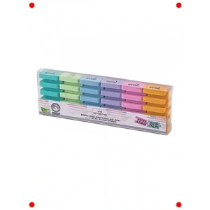 Pastel Renkli Silgi Seti - 6 Adet