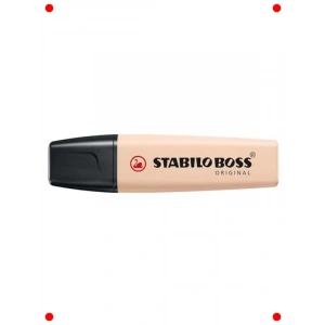 Pastel Ton Fosforlu Kalem - Bej Rengi