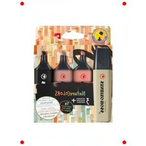 Pastel Tonlarda Fosforlu Kalem Seti - 4lü Paket