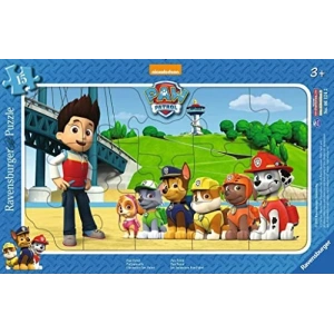 Paw Patrol Temalı 15 Parça Küçük Çerçeveli Puzzle