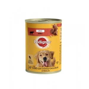 Pedigree Biftekli 400 Gr x24, Köpek Yaş Mama