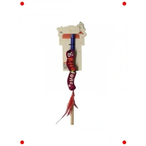 Peluş Solucan Olta Kedi Oyuncağı