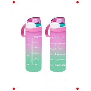 Pembe Motivasyonel Su Şişesi - 750cc