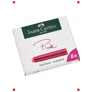 Pembe Mürekkep Kartuşu, 6lı Paket