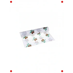 Pembe Puantiyeli Kağıt Masa Örtüsü Rulosu - Renkli