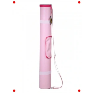 Pembe Suni Deri Proje Tüpü - Cepli, 10,5 cm