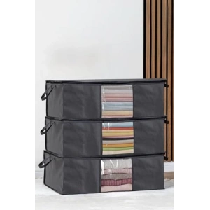 Pencereli Baza Hurç Seti - 3 Adet, 64 x 45 x 22 cm