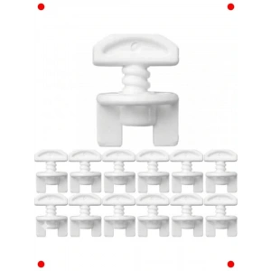 Perde Korniş Stop Aparatı Seti (20 Adet)