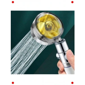 Pervaneli Yüksek Basınçlı Masaj Etkili Duş Başlığı