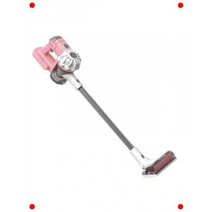 Pilli Gerçekçi Dikey Süpürge Oyuncağı Pembe