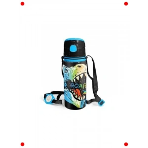 Pipetli Alüminyum Su Şişesi (600 ml)