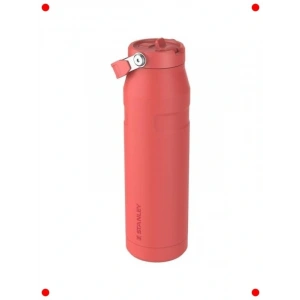 Pipetli İzolasyonlu Termos Şişe 1.06 L | Sıcak Mercan