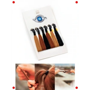 Plik Kancalı Lik Saç Tokası Seti - 6lı